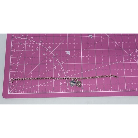 BETA SIGMA PHI SORORITY COLLECTOR'S CHARM BRACELET SILVER DATED HEART CHARMS NEW - Picture 12 of 12